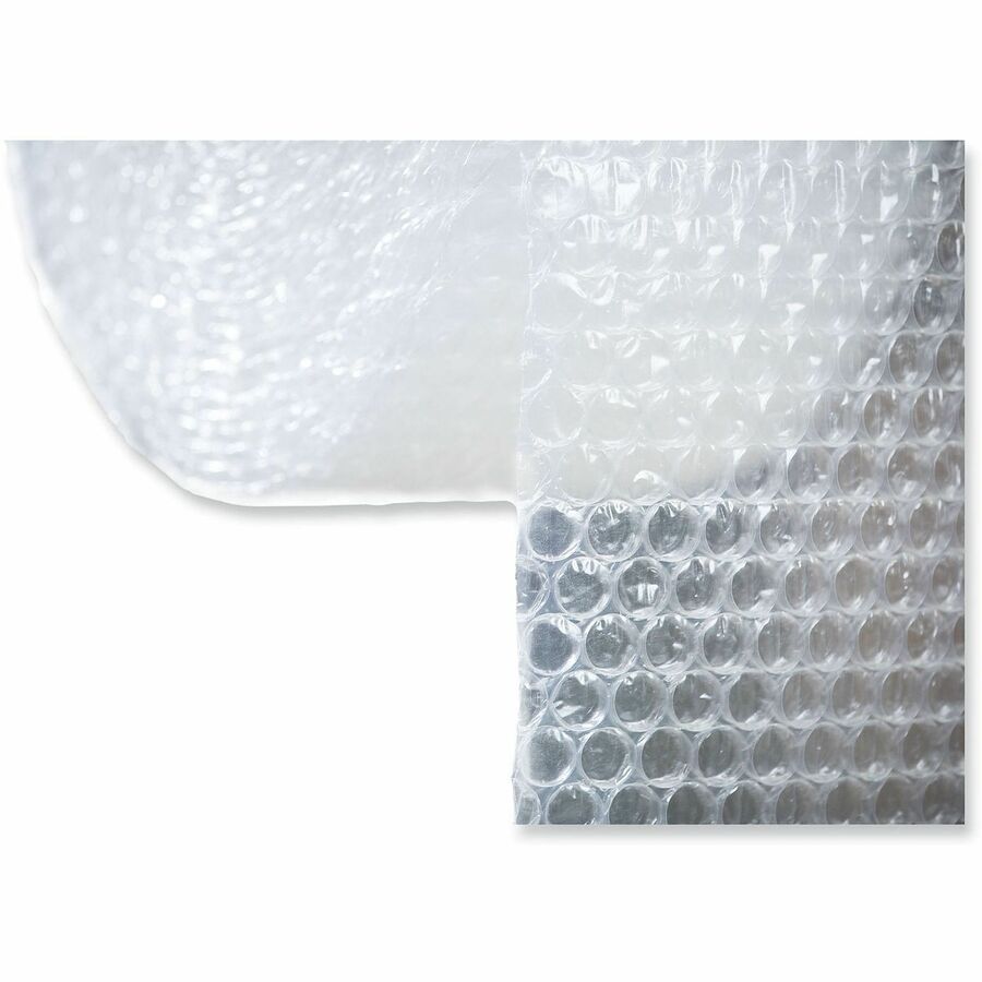 Universal Cushion Wrap, 12" x 175 ft x 100 mil, Perforated, Cushioned, Lightweight, Flexible, Shock & Abrasion Resistant, Polyethylene, Clear, 12/Carton