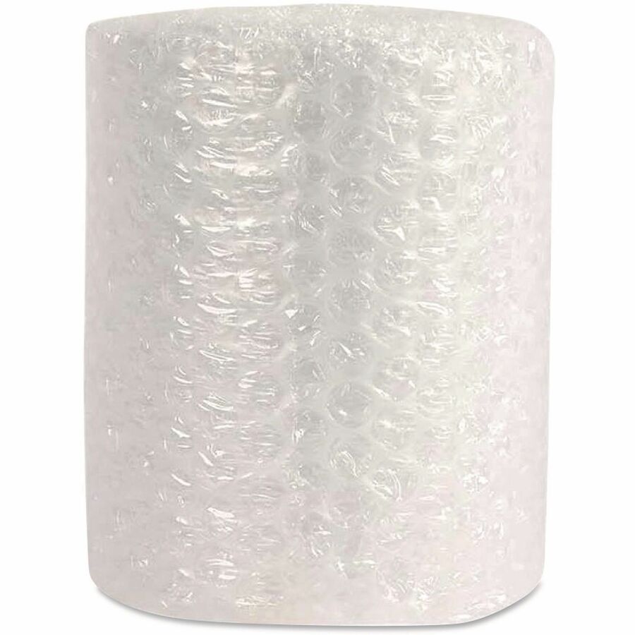 Universal Cushion Wrap, 12" x 10 ft x 100 mil, Perforated, Polyethylene, Clear, 12/Carton