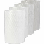 Universal Cushion Wrap, 24" x 75 ft x 300 mil, Perforated, Cushioned, Lightweight, Flexible, Shock/Vibration/Abrasion Resistant, Clear, 4/Carton