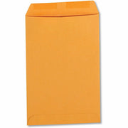Universal Envelope, Catalog, #1, 28 lb, Gummed, Brown Kraft, Kraft Paper, 100/Box