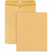 Universal Clasp Envelopes, #105, 28 lb, Clasp/Gummed Flap, Brown Kraft, Kraft Paper, 100 Pack