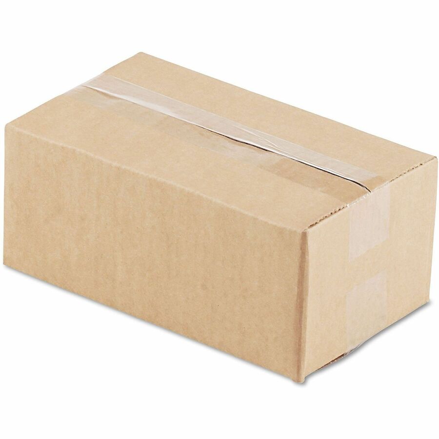 Universal Shipping Case, Corrugated Kraft, Brown, 10" x 6" x 4", 200 lb Capacity, Flap Closure, Recycled, 25/Bundle
