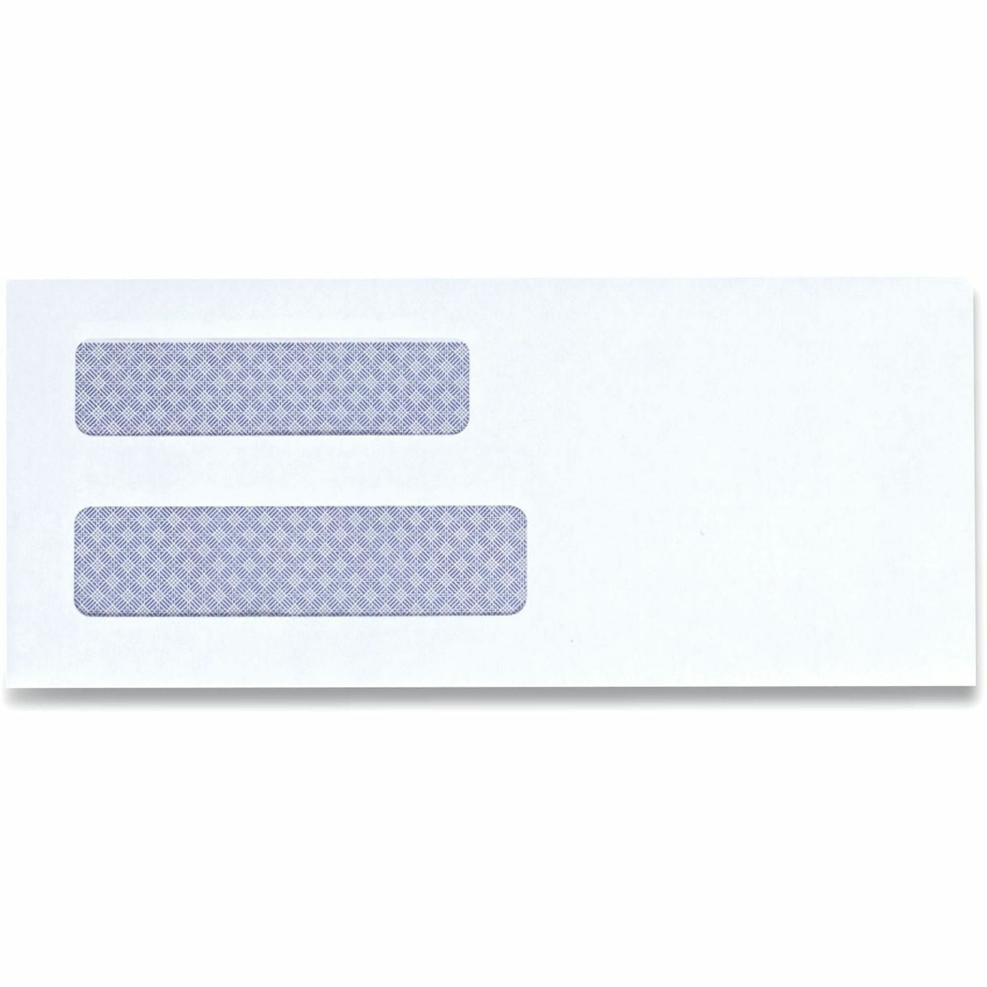 Universal Envelope, Business, #8 5/8, 24 lb, Self Adhesive, White, Paper Stock, 500/Box