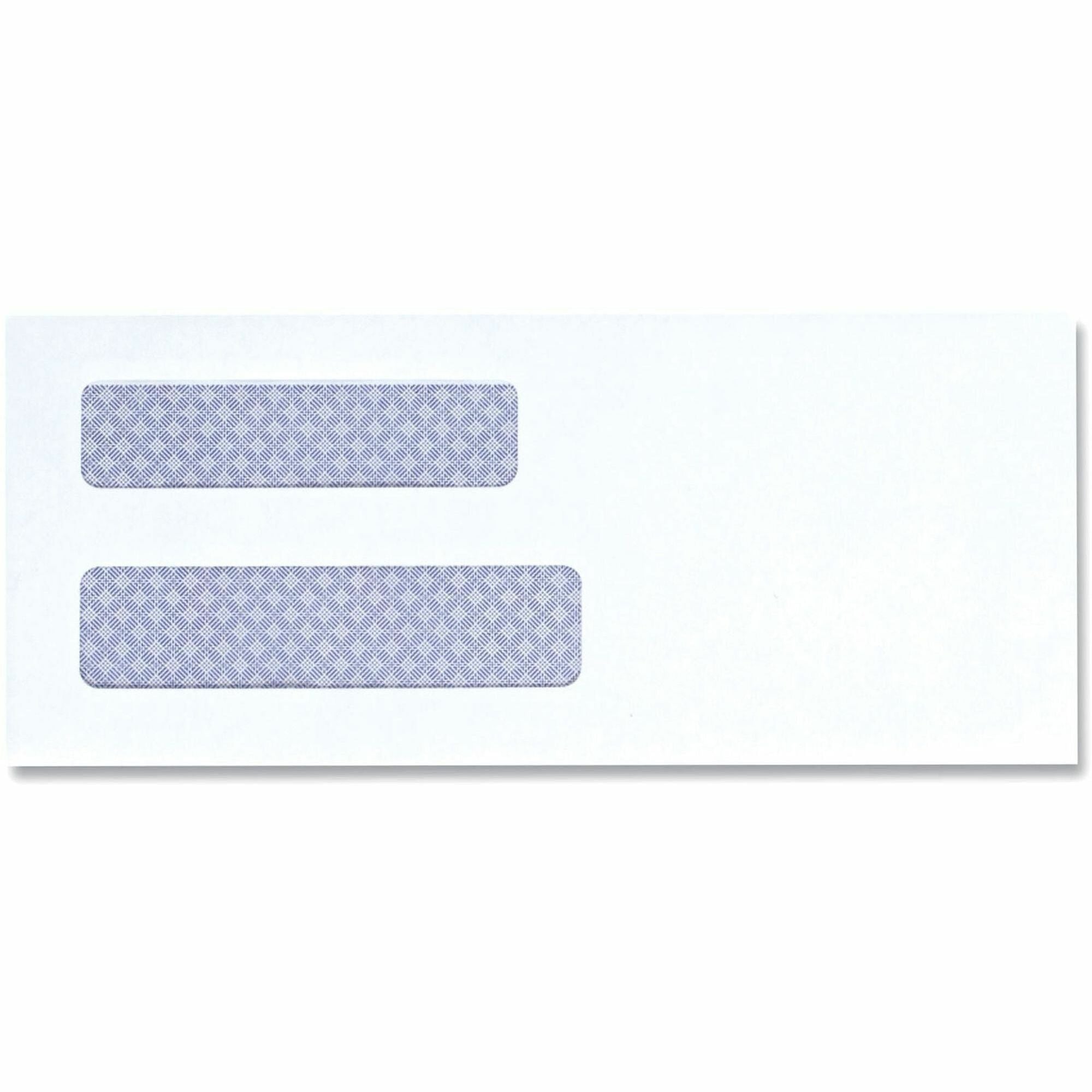 Universal Envelope, Business, #8 5/8, 24 lb, Gummed, White, Paper Stock, 500/Box