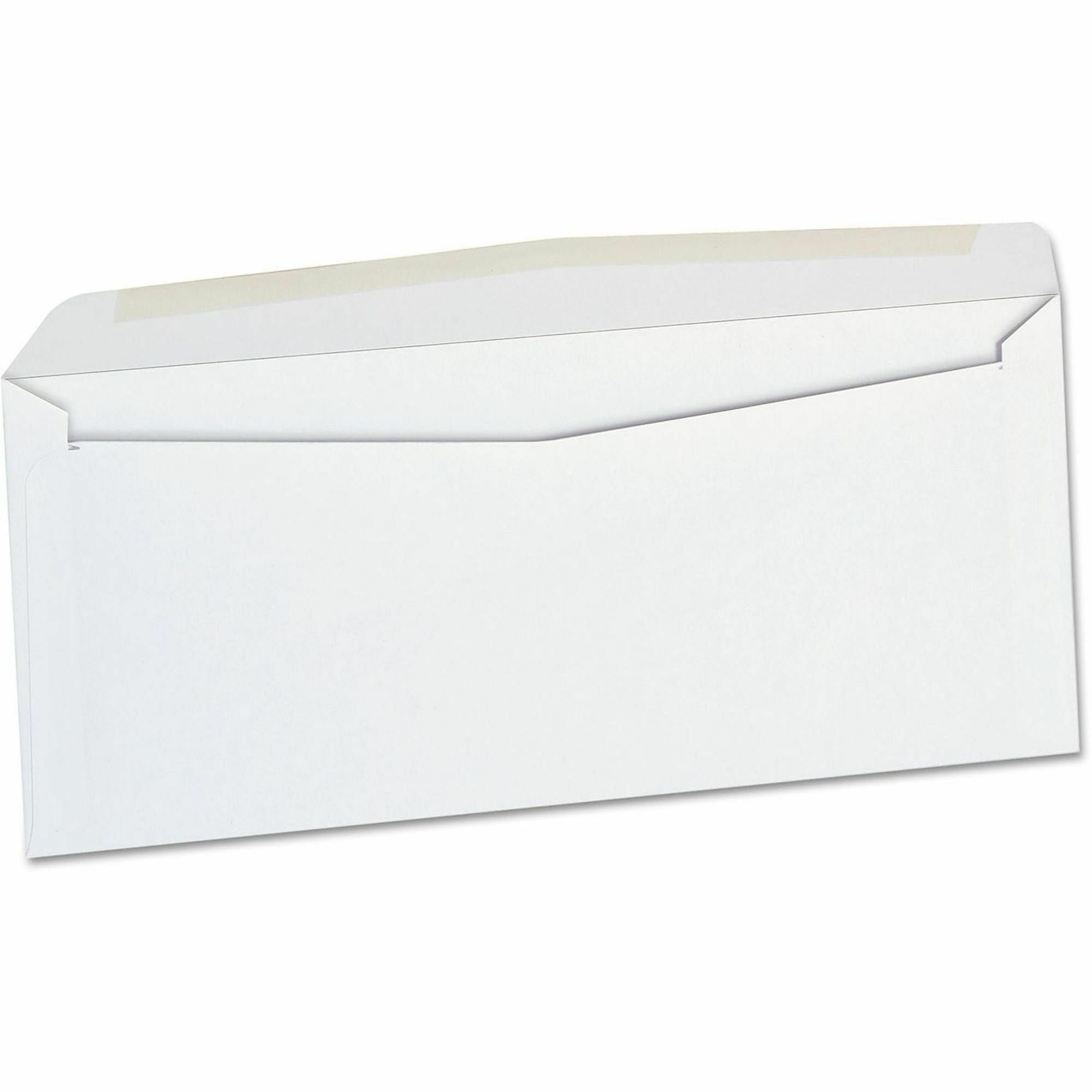 Universal Envelope, Business, #10, 24 lb, Gummed, White, Paper Stock, 500/Box