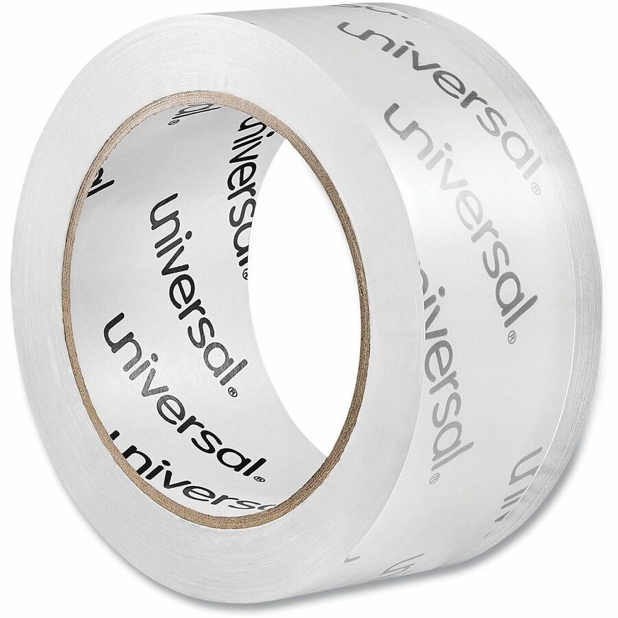 54.60 yd Length x 1.88" Width x 2.6 mil Thickness - 3" Core - Clear - Acrylic - 6 / Pack