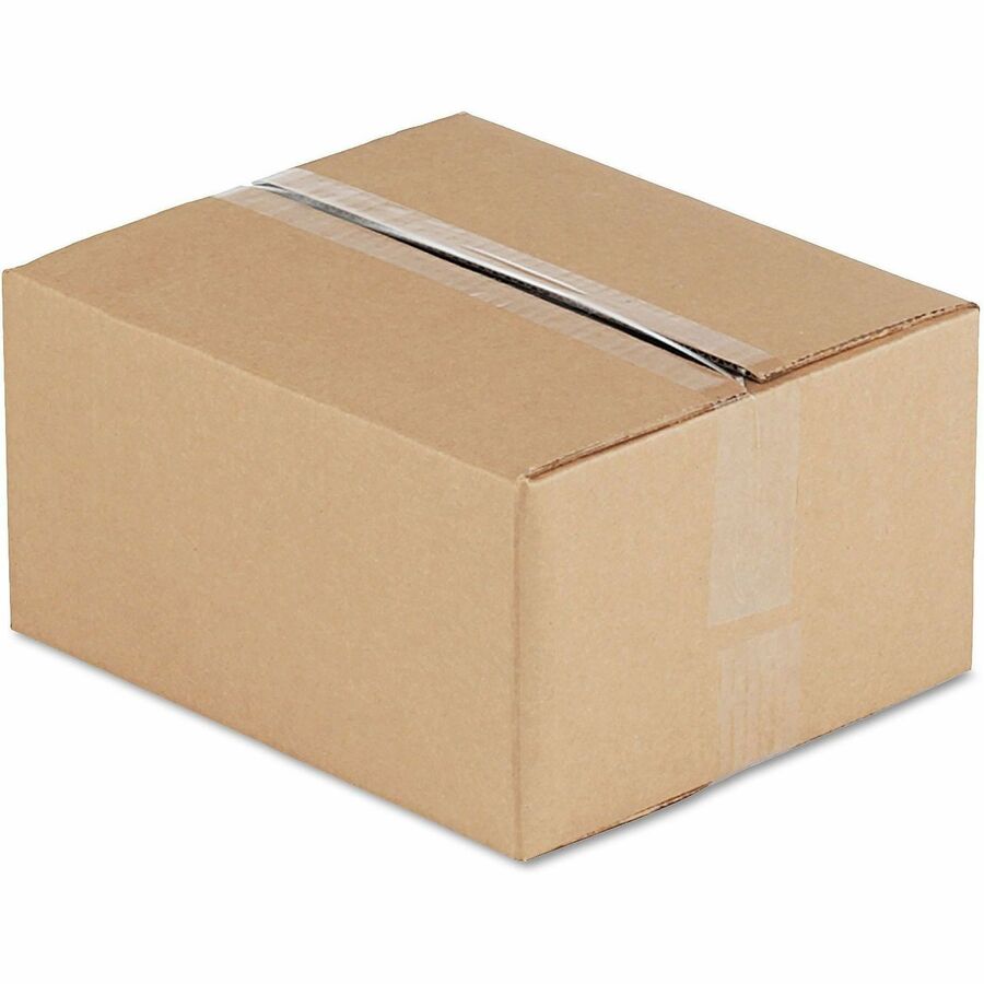 Universal Shipping Case, 12" x 10" x 6", Flap Closure, Corrugated Brown Kraft, 25/Bundle