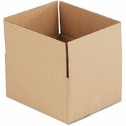 Universal Shipping Case, 12" x 10" x 6", Flap Closure, Corrugated Brown Kraft, 25/Bundle