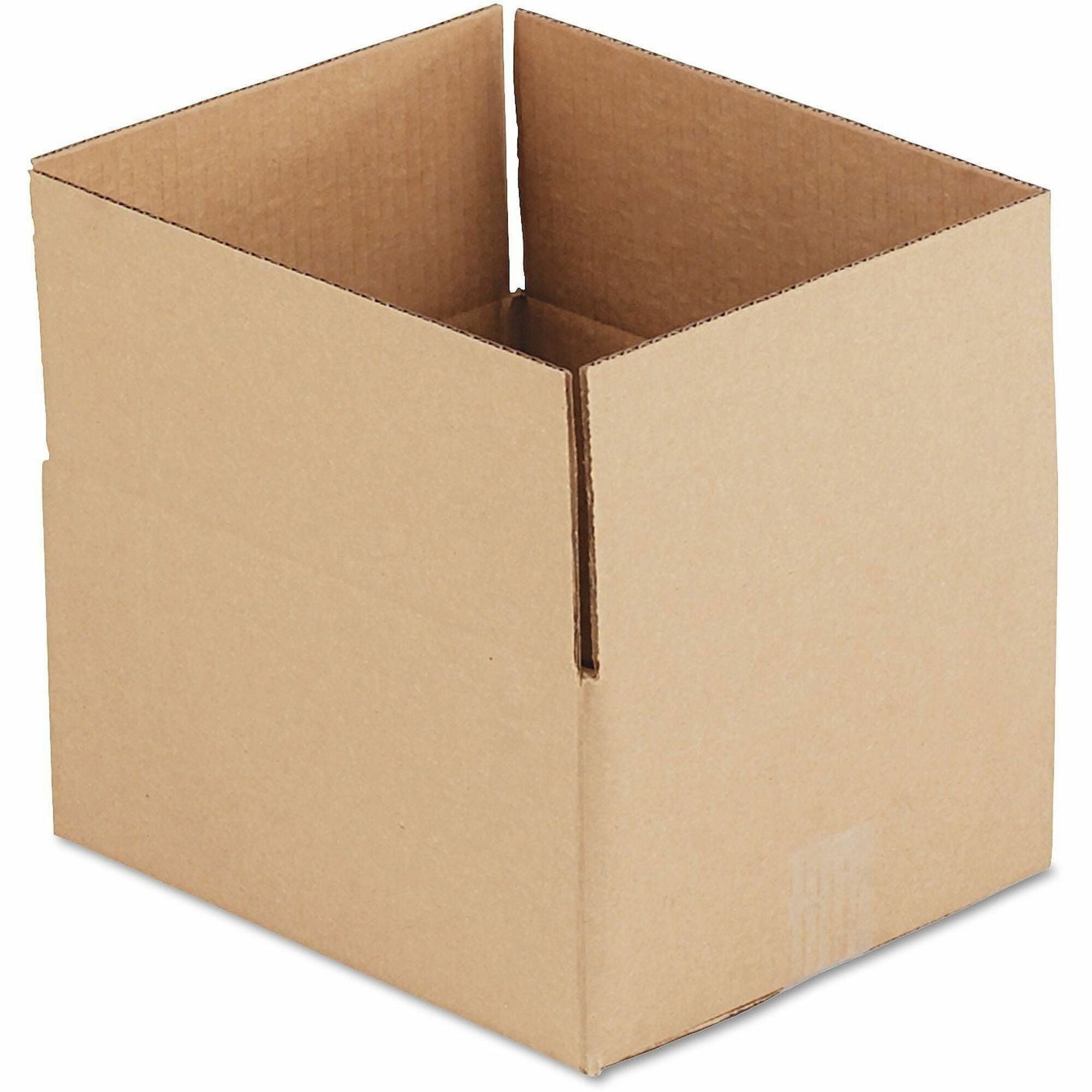 Universal Shipping Case, 12" x 10" x 6", Flap Closure, Corrugated Brown Kraft, 25/Bundle
