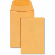 Universal Coin Envelope #1, 28 lb, Gummed, Light Brown Kraft Paper, 250/Box