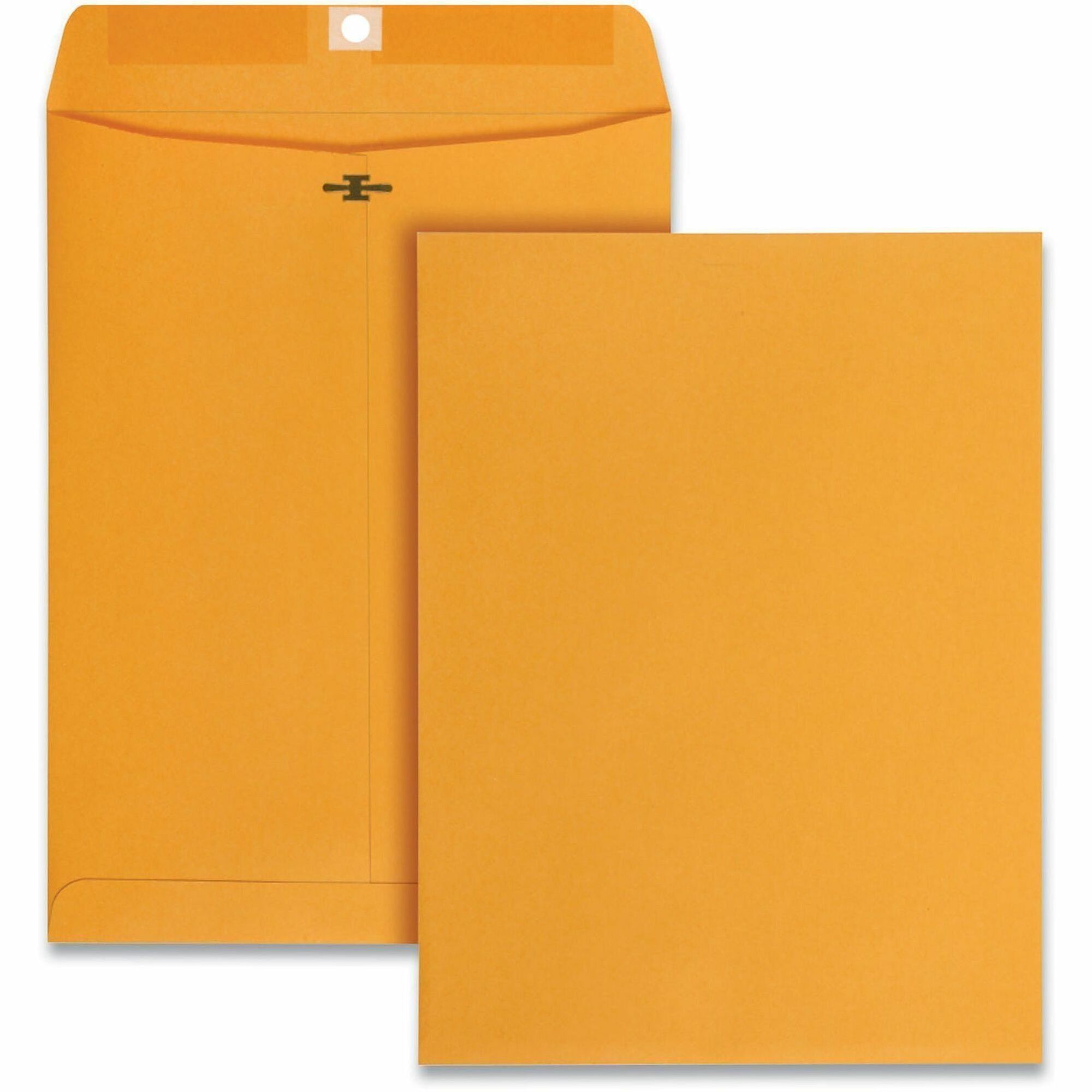 Universal Clasp Envelopes, #90, 28 lb, Clasp/Gummed Flap, Brown Kraft, Kraft Paper, 250 per Carton