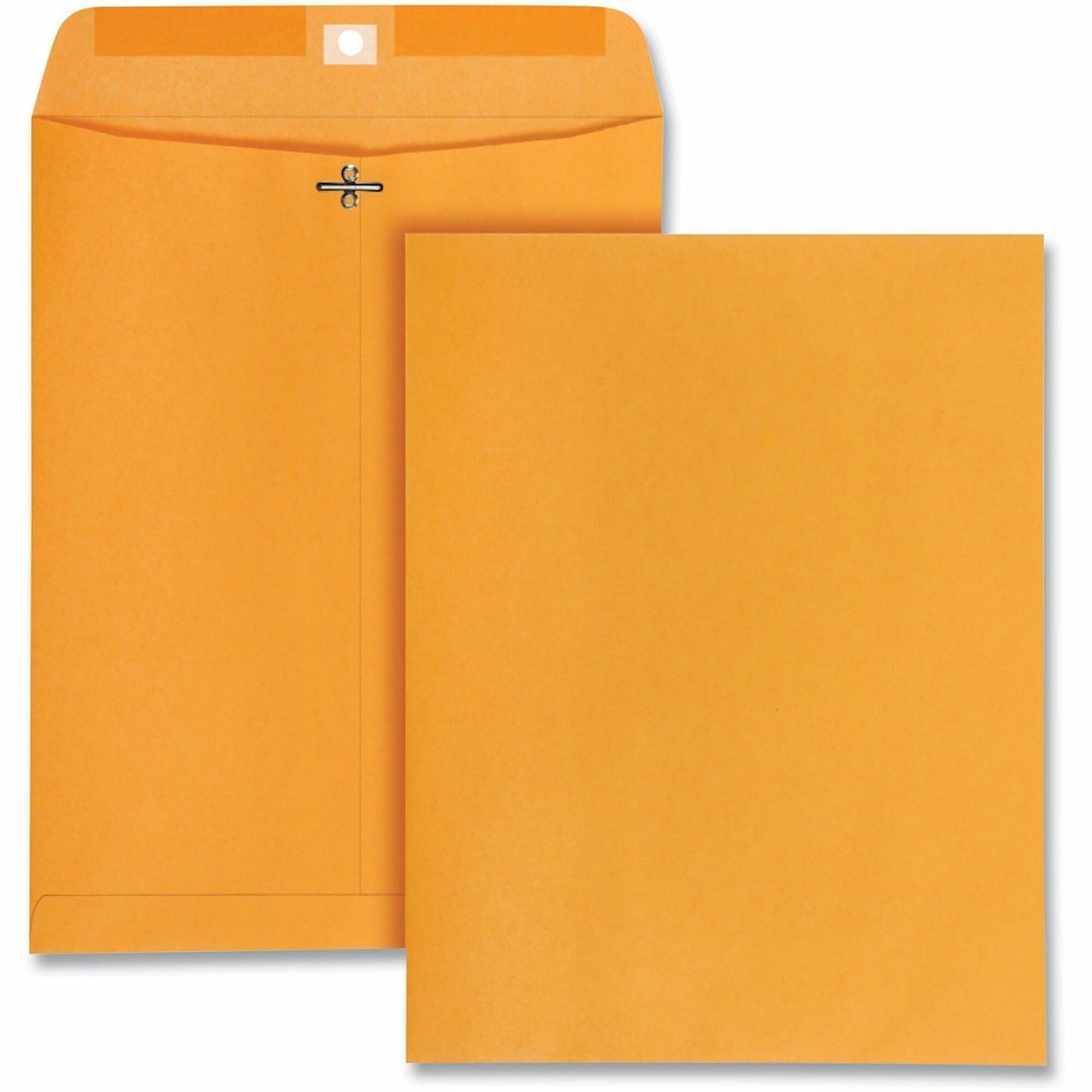 Universal Clasp Envelopes, #97, 28 lb, Clasp/Gummed Flap, Brown Kraft, Kraft Paper, 250/Carton