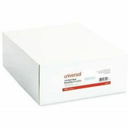 Universal #10 Business Envelopes, 24 lb, Self Adhesive, White, Paper Stock, 500/Box