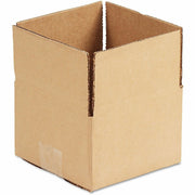 Universal Shipping Case, Corrugated Kraft, Brown, 6" x 6" x 4", Flap Closure, 25/Bundle