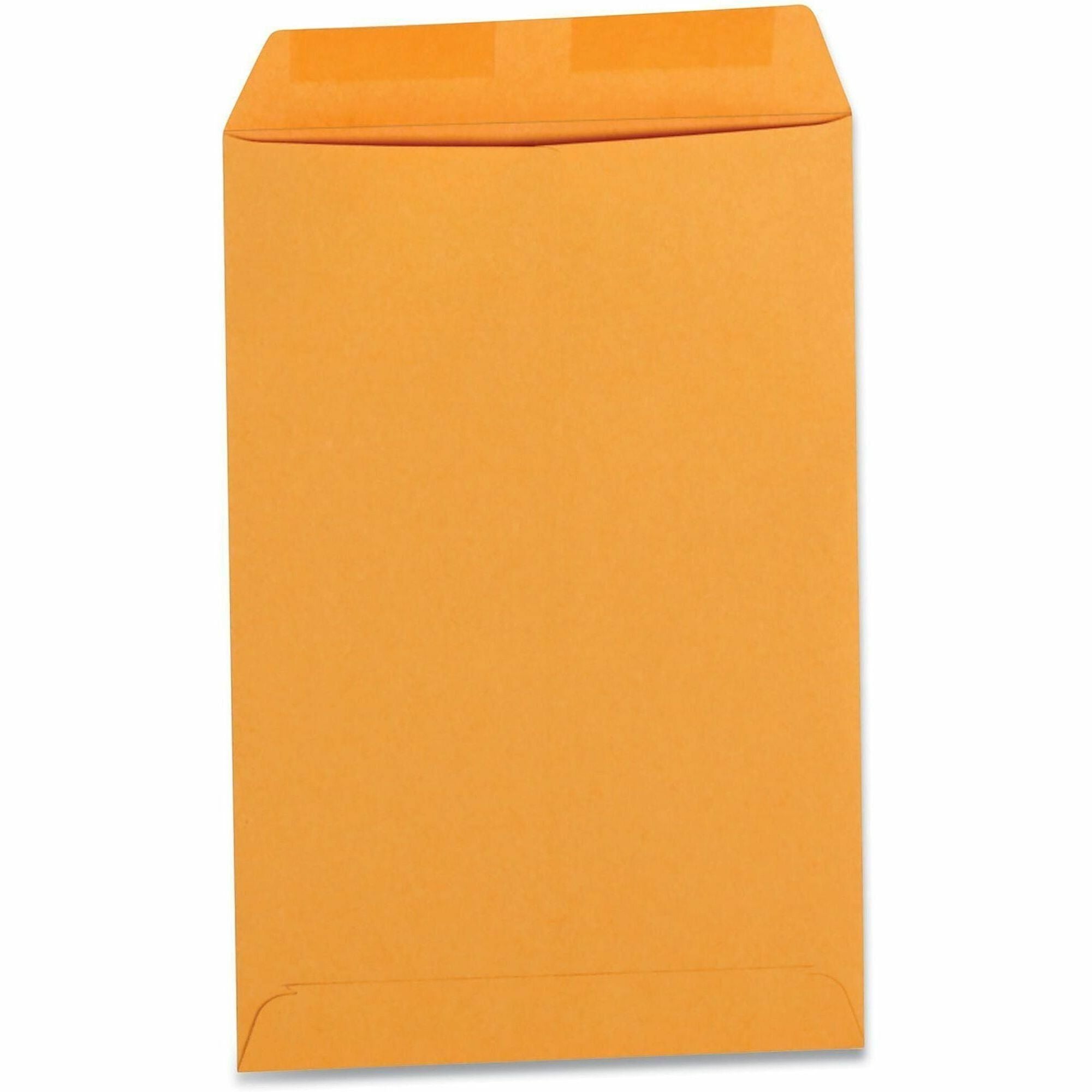 Universal Envelope, Catalog #1, 28 lb, Self Adhesive, Brown Kraft, Kraft Paper, 100/Box