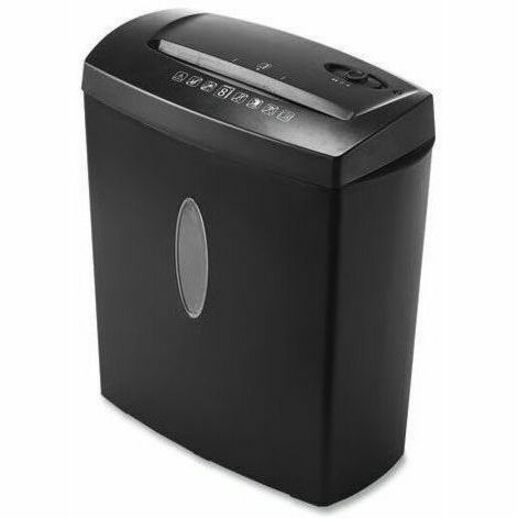 Continuous Shredder - Cross Cut - 8 Per Pass - for shredding Credit Card, Paper, Staples - 0.157" x 1.575" Shred Size - P-3 - 4.59 ft/min - 2 Minute Run Time - 3.30 gal Wastebin Capacity - Black