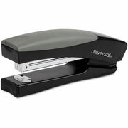 Staples Upto 20 Sheet - Holds Upto 210 Staple - Full Strip - Staple Size: 0.25" - 4" Throat Depth - 0.50" Crown Width - Top Loading - Black, Gray - Metal, Plastic - 1 Each