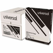 Universal Copy Paper, 20 lb, Bright White, 2500 Sheets (500 Sheets per Ream, 5 Reams per Case)