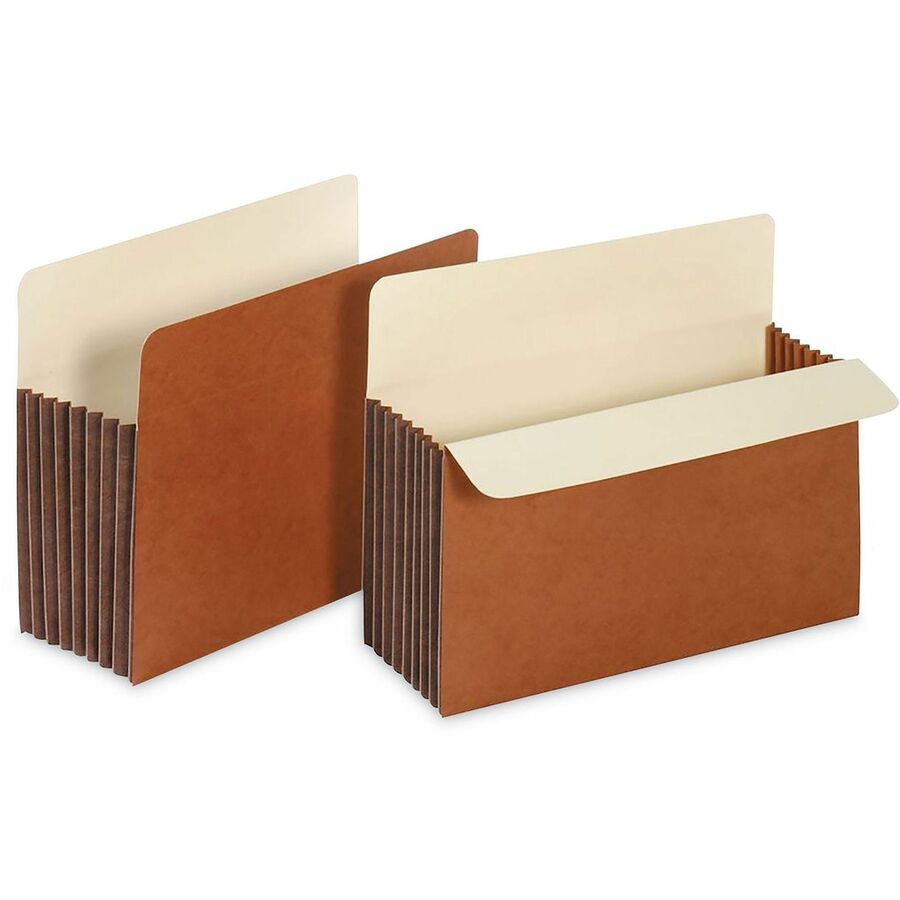 Universal Redrope Expanding File Pockets, Letter Size, 7" Expansion, Straight Top Tab, Brown, 1 Pocket, 5/Box