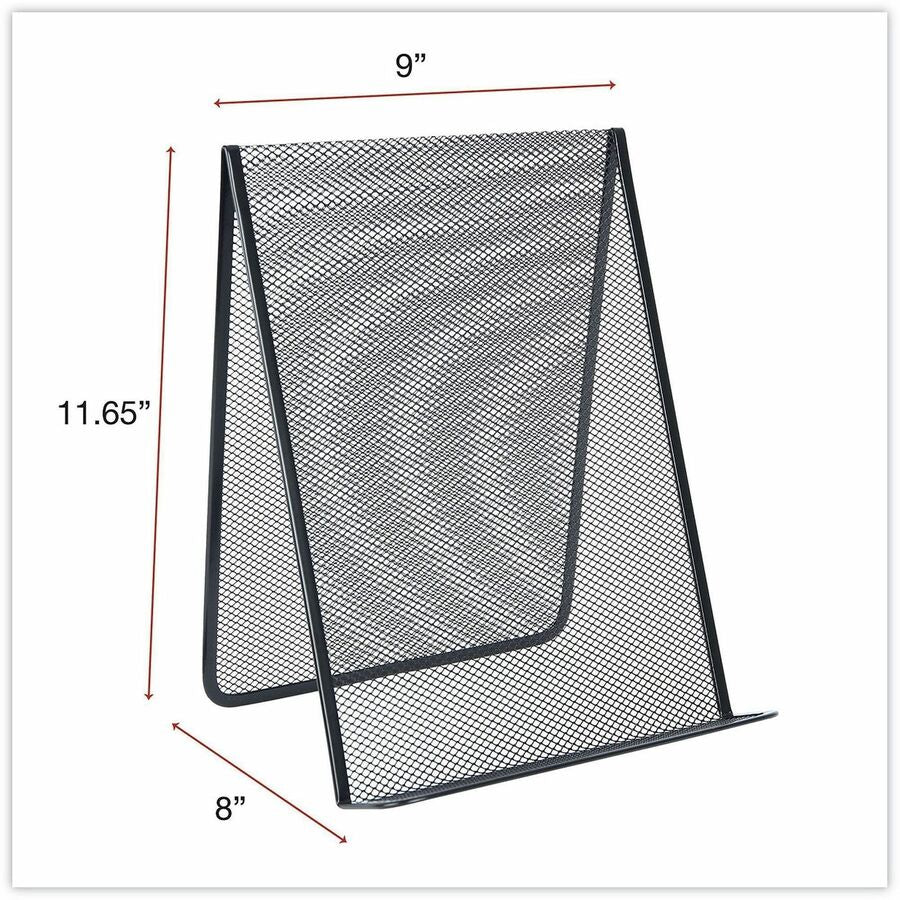 11.6" Height x 9" Width x 8" Depth - Metal - Black - Magnetic, Durable