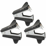 Universal Staple Remover - Plastic, Steel - Black - Comfortable Grip