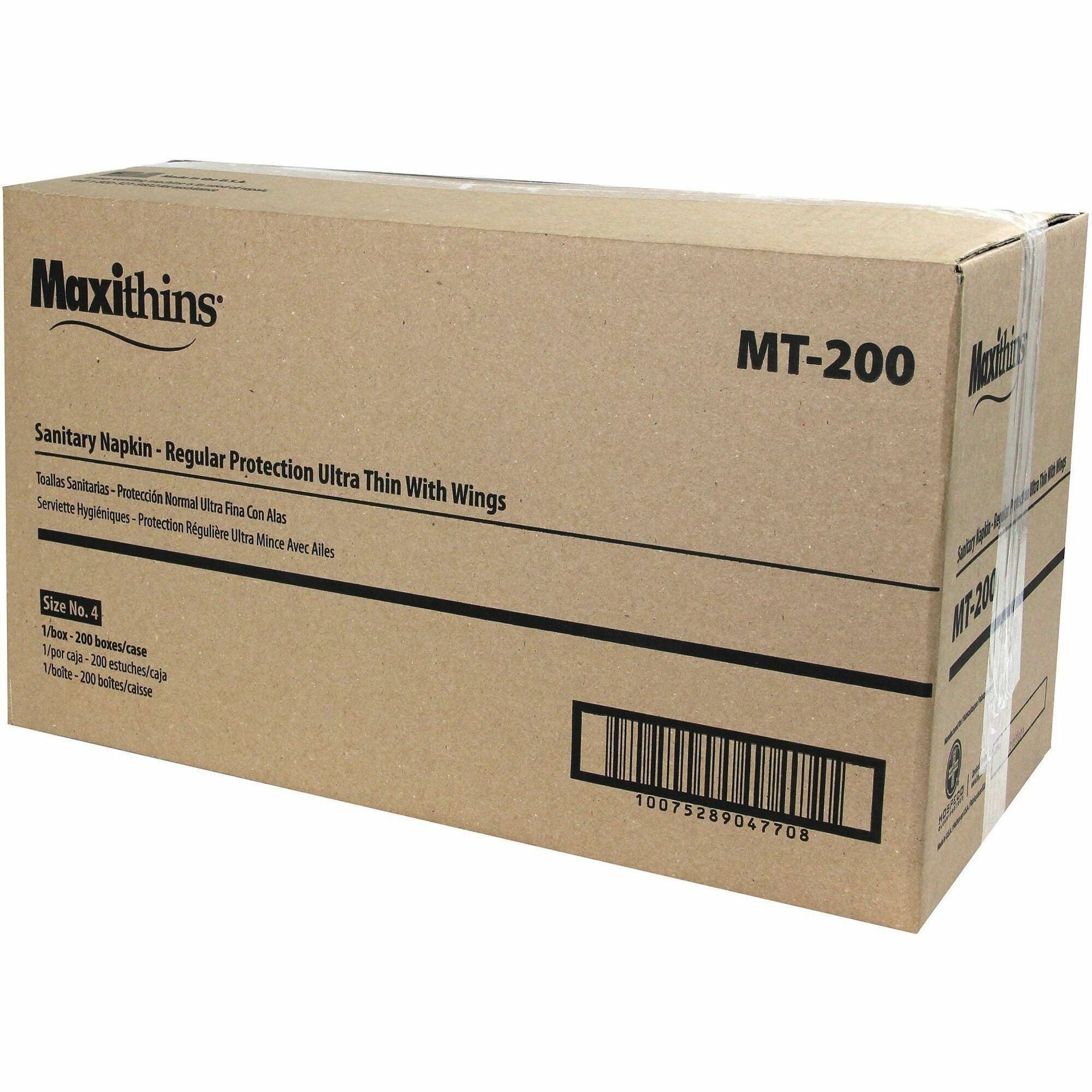 With Wings - Maxi - Individually Wrapped - 200 / Carton