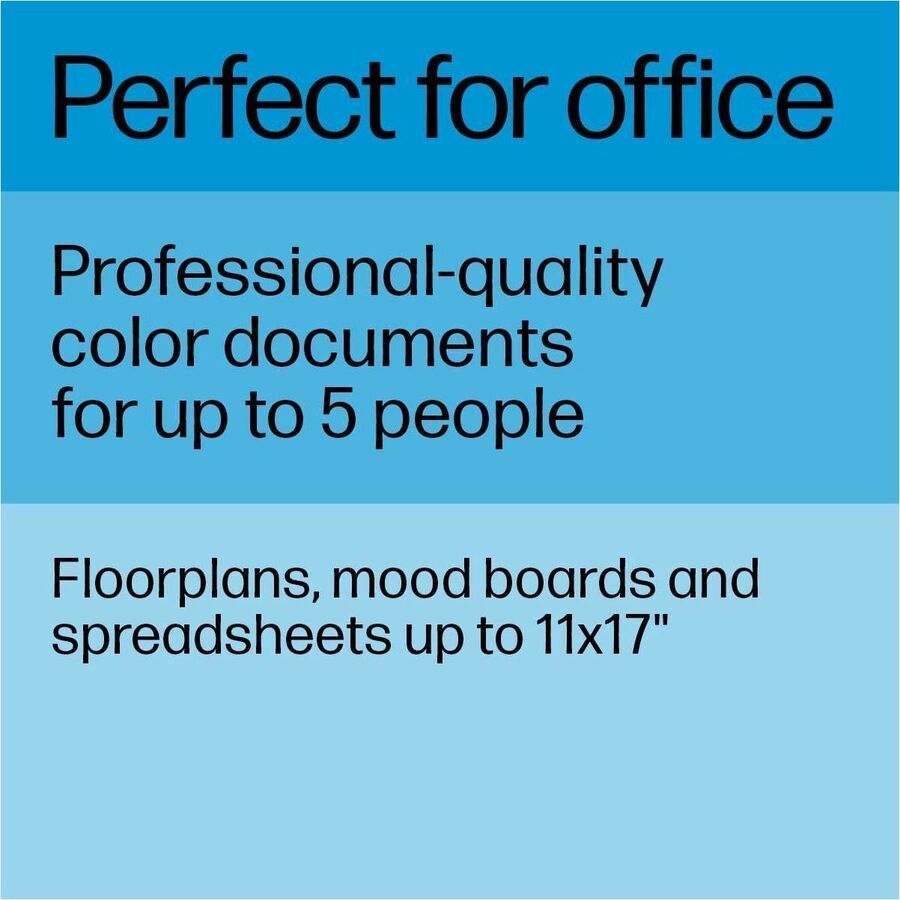 HP Officejet Pro 9730e Wired & Wireless Inkjet Multifunction Printer - Color