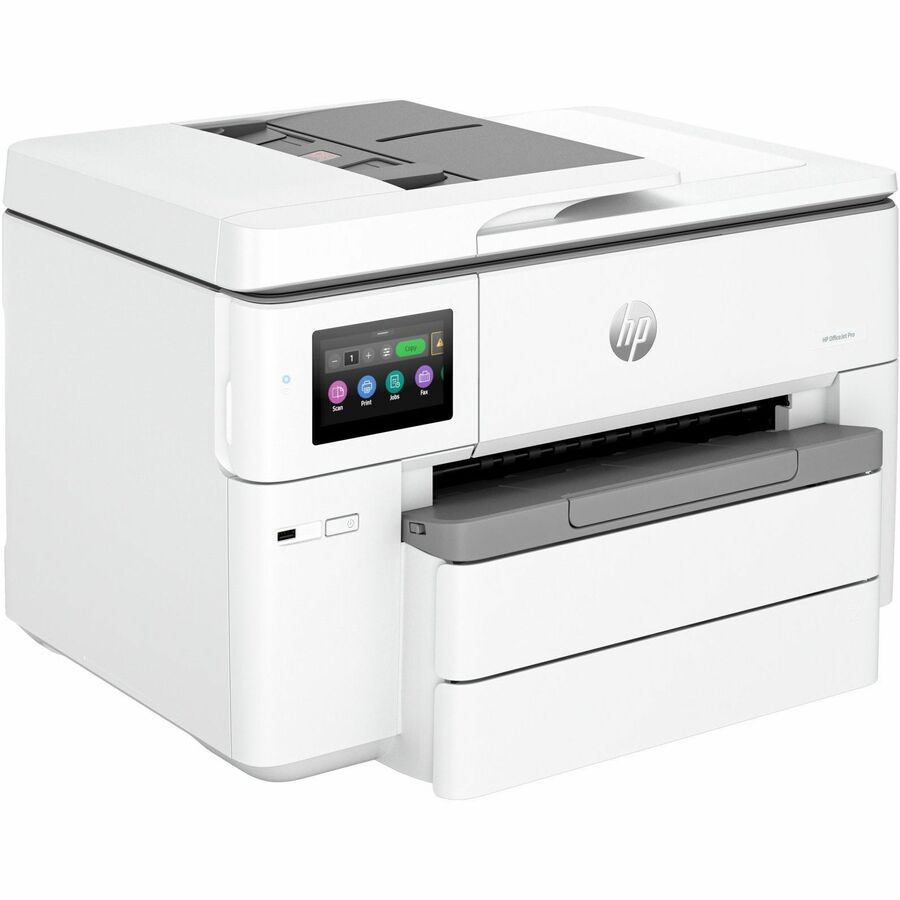 HP Officejet Pro 9730e Wired & Wireless Inkjet Multifunction Printer - Color