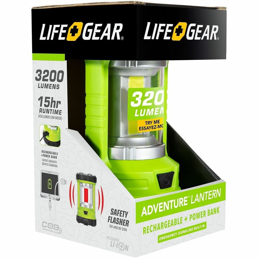 Life+Gear Adventure Lantern & Power Bank