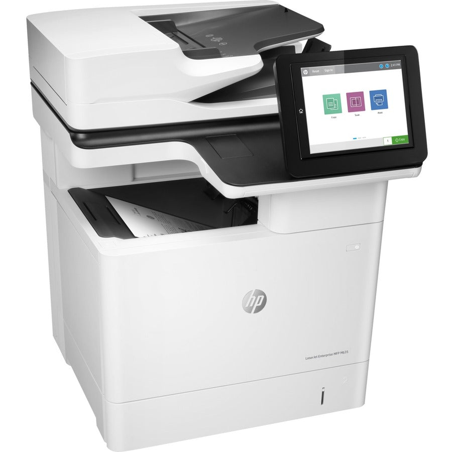 HP LaserJet Enterprise M635h Laser Multifunction Printer - Monochrome