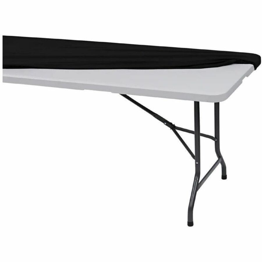 iGear™ Fabric Table Top Cap Cover, Black - 8'