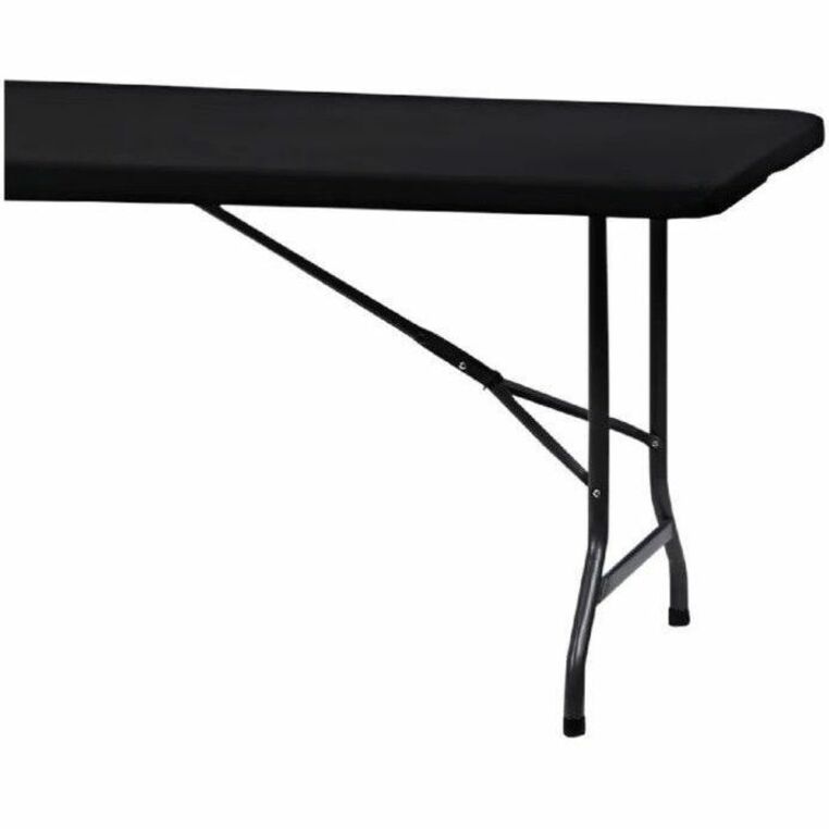 iGear™ Fabric Table Top Cap Cover, Black - 8'