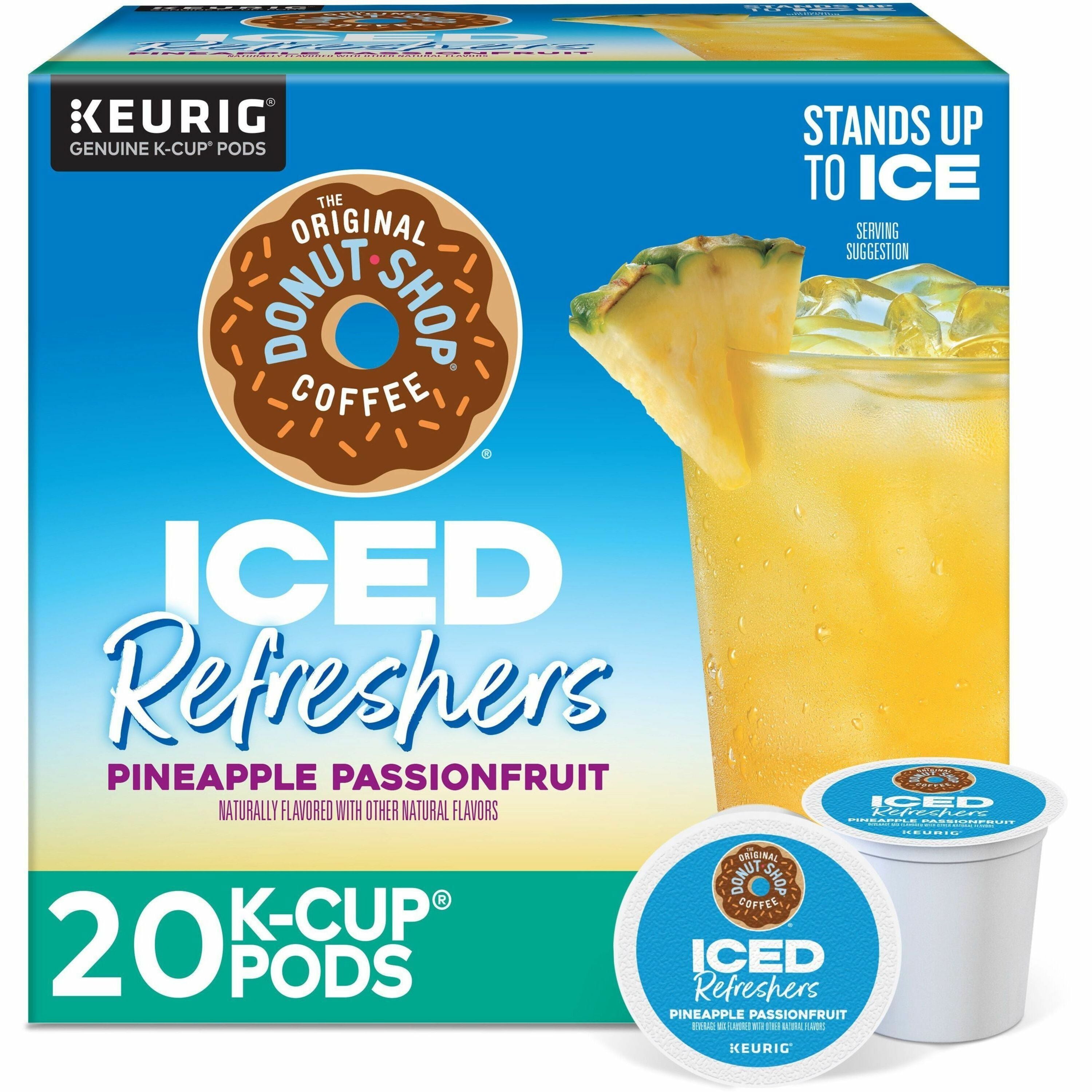 The Original Donut Shop&reg; Iced Refreshers - Pineapple Passionfruit - 20 / Box