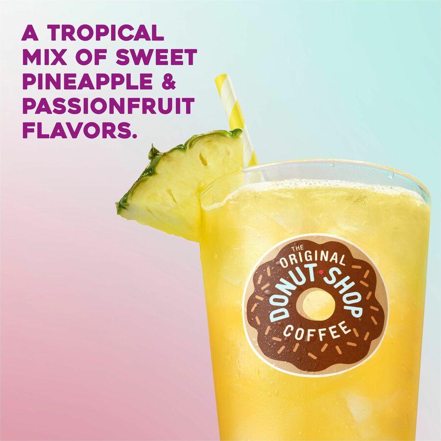 The Original Donut Shop&reg; Iced Refreshers - Pineapple Passionfruit - 20 / Box