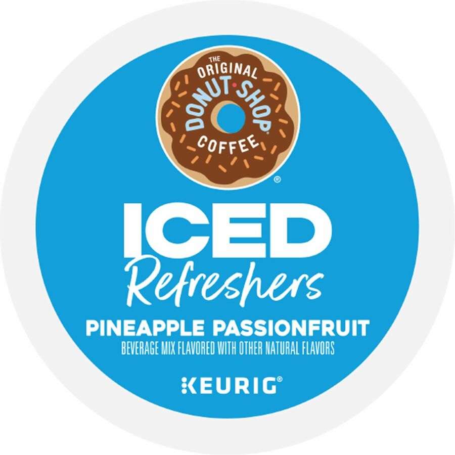 The Original Donut Shop&reg; Iced Refreshers - Pineapple Passionfruit - 20 / Box