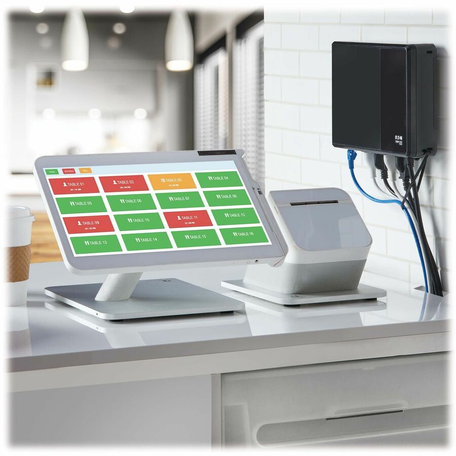 Desktop/Surface/Wall Mountable - 8 Hour Recharge - 1.20 Minute Stand-by - 120 V AC Input - 120 V AC Output - Single Phase - Pulse-width Modulated Sine Wave - USB - 4 x NEMA 5-15R Receptacle(s) - 4 x Battery/Surge Outlet - Network Card