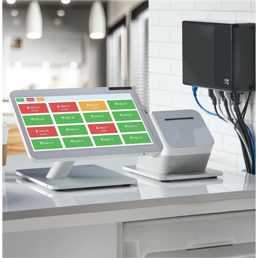 Desktop/Surface/Wall Mountable - 8 Hour Recharge - 1.70 Minute Stand-by - 120 V AC Input - 120 V AC Output - Single Phase - Pulse-width Modulated Sine Wave - USB - 5 x NEMA 5-15R Receptacle(s) - 5 x Battery/Surge Outlet - Network Card