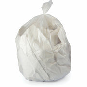 Heritage Eco Blend Max Can Liners - 32 gal Capacity - 34" Width x 44" Depth x 1.50 mil (38 Micron) Thickness - Low Density - Clear - Linear Low-Density Polyethylene (LLDPE), Resin - Can - Recycled - 1 Carton