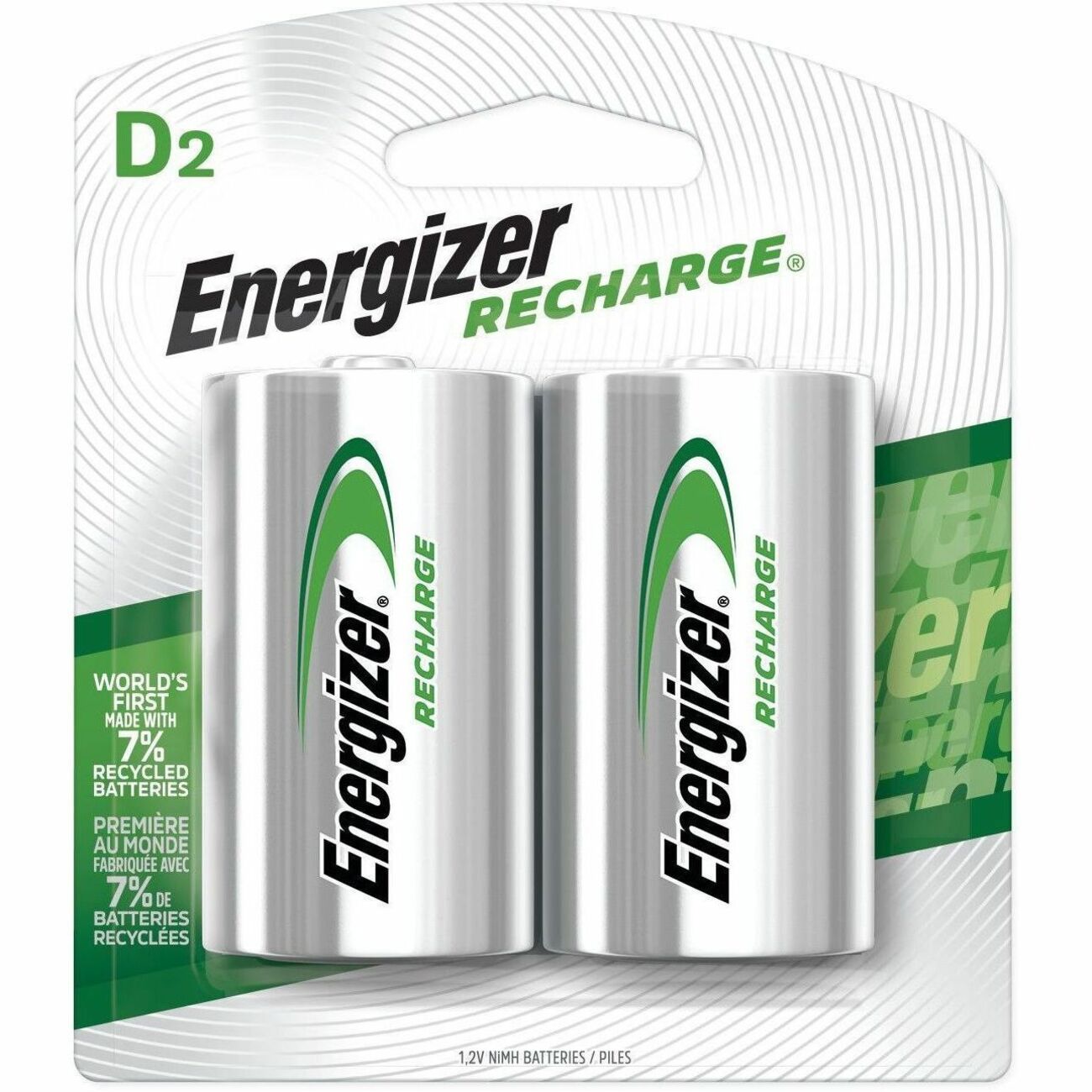 For Multipurpose - Battery Rechargeable - D - 2500 mAh - 2 / Pack