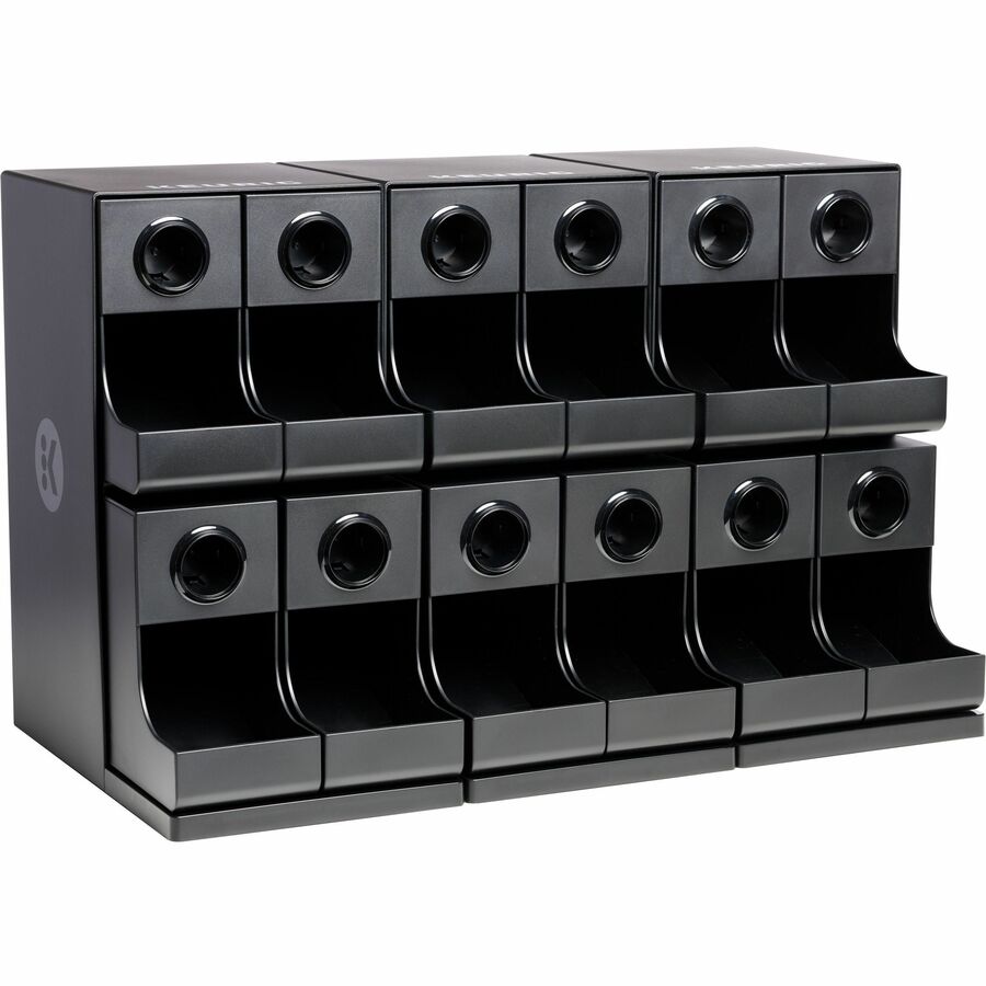 Keurig K-Cup Modular Merchandiser - 4 x Coffee/Tea Pod - Black - Plastic - 1 Each