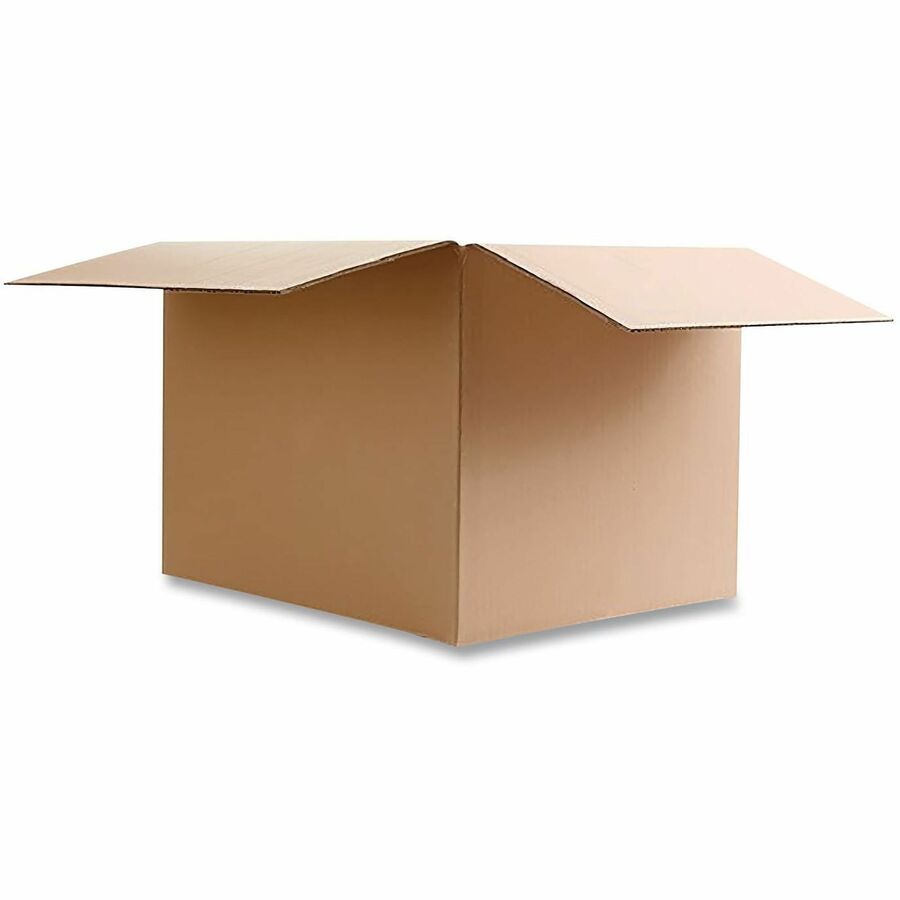 Universal Shipping Case - External Dimensions: 10" Length x 8" Width x 6" Height - Flap Closure - Corrugated Kraft - Brown Kraft - 25 / Bundle
