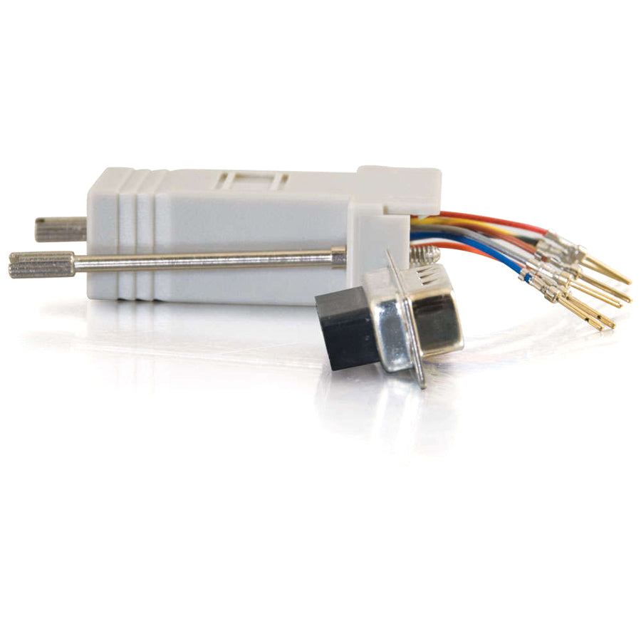 C2G RJ45/DB9M Modular Adapter