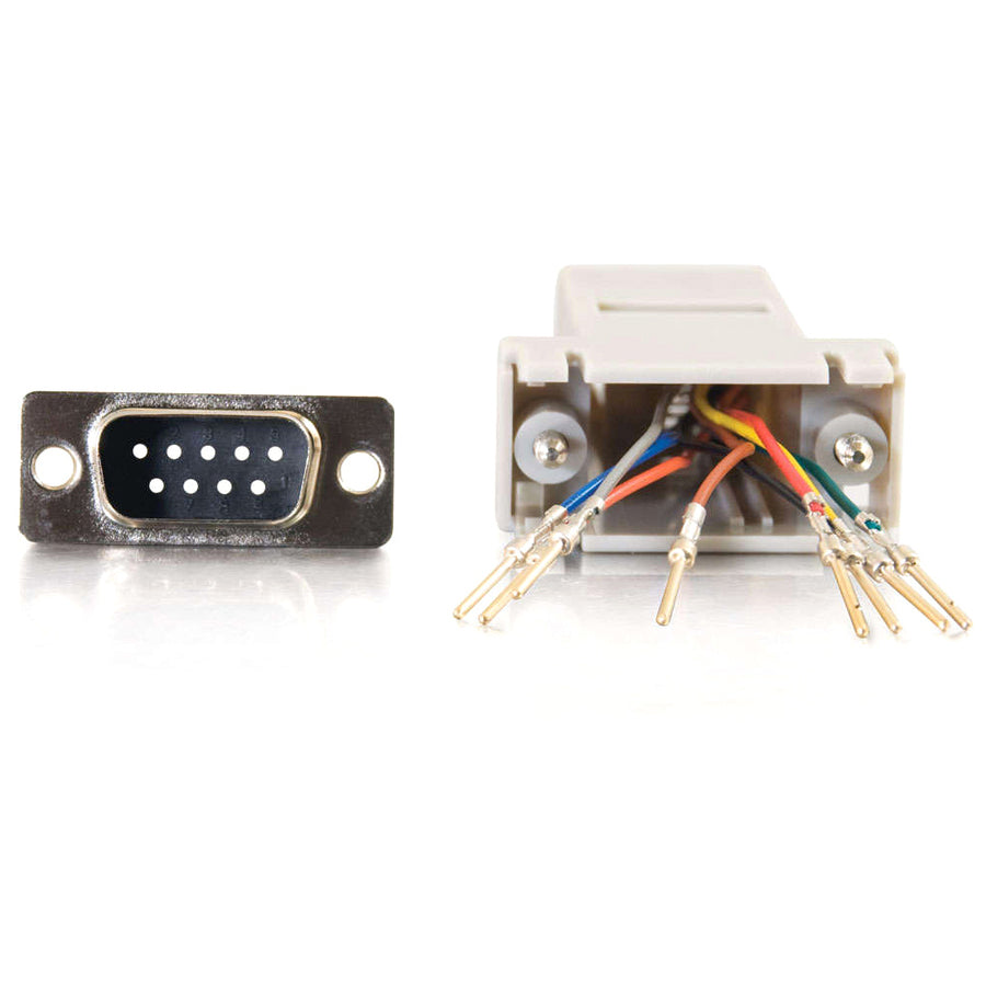 C2G RJ45/DB9M Modular Adapter
