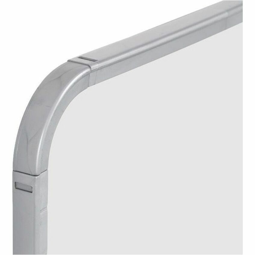 11" (0.9 ft) Width x 14" (1.2 ft) Height - White Lacquered Steel Surface - Plastic Frame - Lap - Magnetic - Durable, Ghost Resistant, Stain Resistant, Long Lasting - 1 Each
