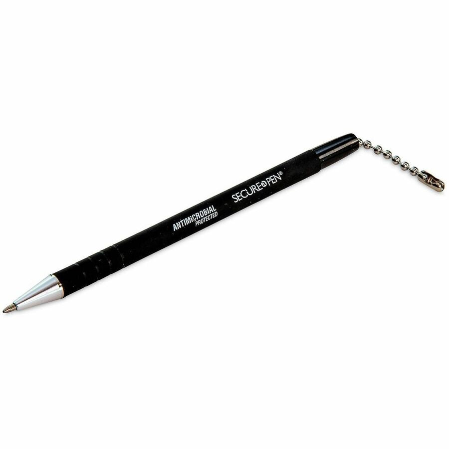1 mm Medium Pen Point - Black Ink - Writing - 1 Each