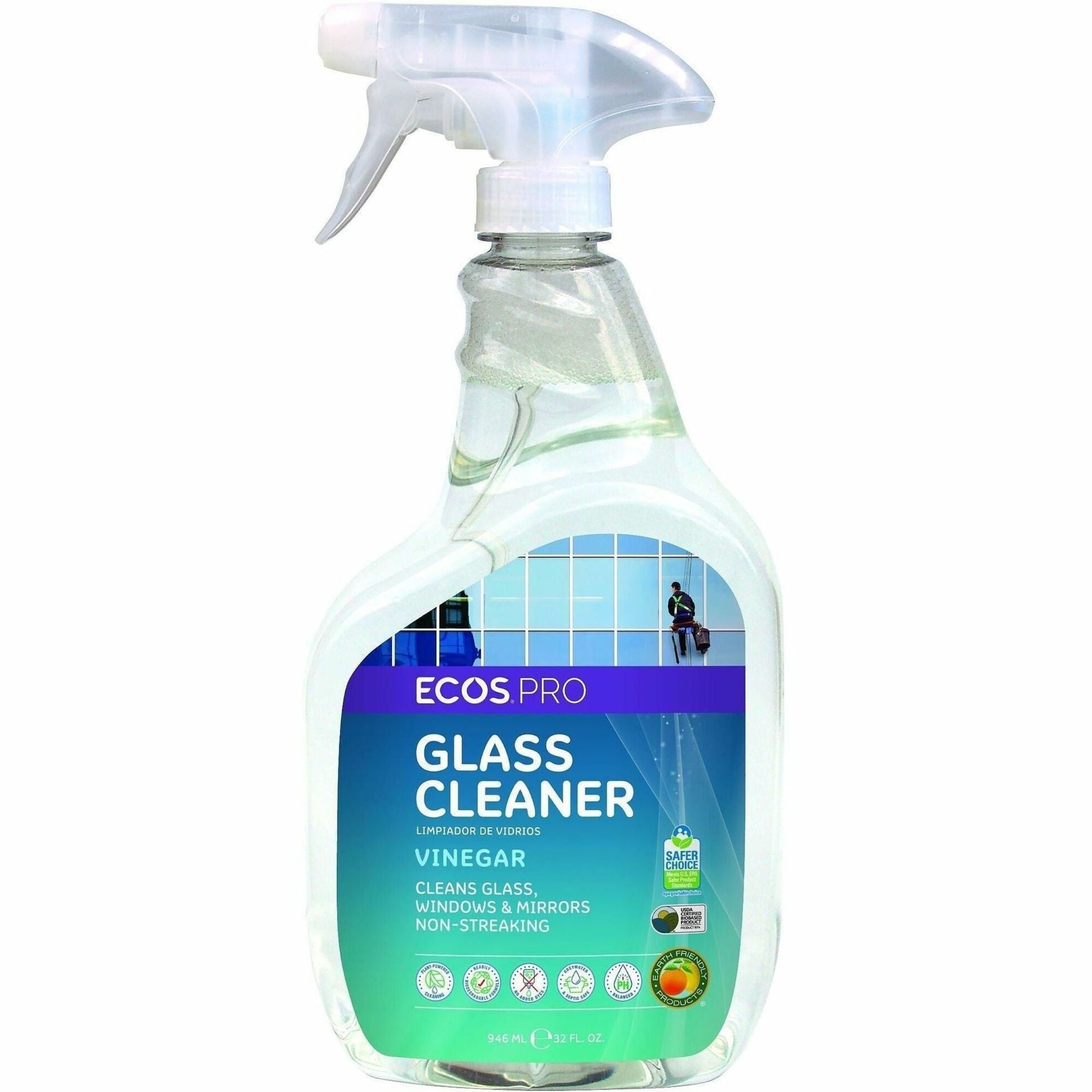 SPRAY;GLASS;VINEGAR;32OZ