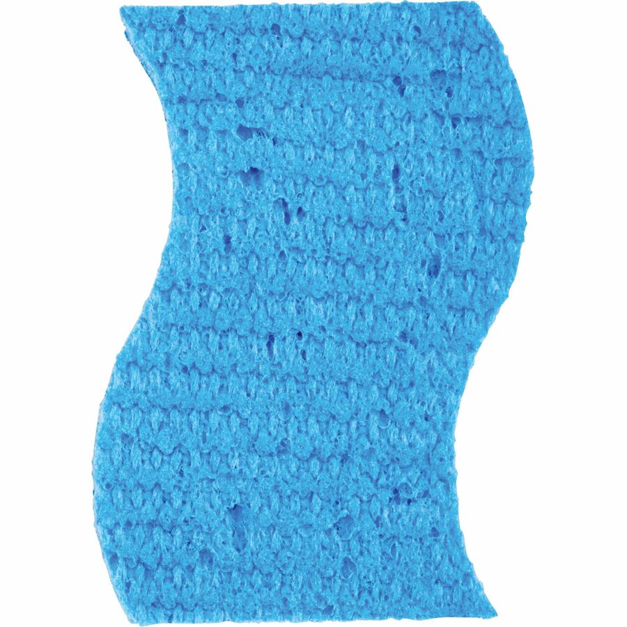 Scotch-Brite Non-Scratch Scrub Sponges - 0.7" Height x 4.2" Width x 2.7" Depth - 9/Pack - 5 / Carton - Blue