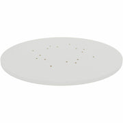 Lorell Hospitality/Conference Tabletop - x 1" Thickness x 36" Diameter - Band Edge - White Table Top - Sturdy - For Reception Area, Conference Table, Breakroom, Lobby, Meeting, Office - 1 Each