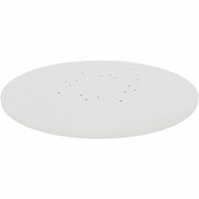 Lorell Hospitality/Conference Tabletop - x 1" Thickness x 42" Diameter - Band Edge - White Table Top - Sturdy - For Reception Area, Conference Table, Breakroom, Lobby, Meeting, Office - 1 Each