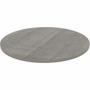Lorell Hospitality/Conference Tabletop - x 1" Thickness x 36" Diameter - Band Edge - Weathered Charcoal Table Top - Sturdy - For Reception Area, Conference Table, Breakroom, Lobby, Meeting, Office - 1 Each